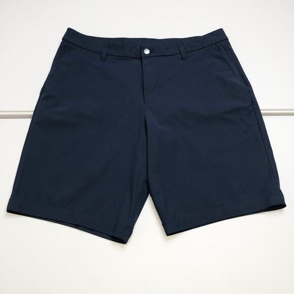 Lululemon Men’s ABC Shorts Everyday Classic Fit Navy Blue Size 36 - Picture 1 of 6